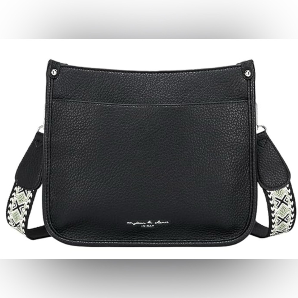 NEW- INICAT Small Crossbody Bag Faux Leather Shoulder Handbag Purse for Women